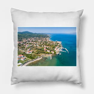 Neviđane, island Pašman, Croatia Pillow