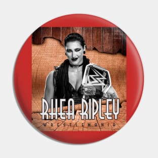 WRESTLEMANIA RHEA Pin