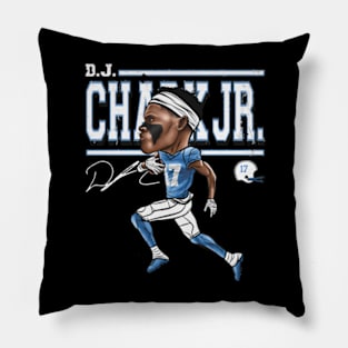 D.J. Chark Carolina Cartoon Pillow