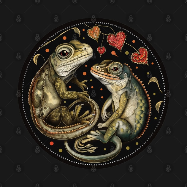 Iguana Lover Design by Mary_Momerwids