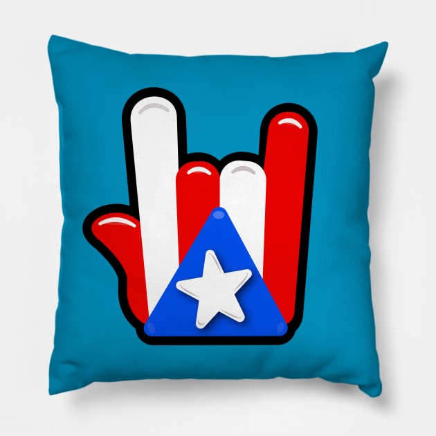 Puerto Rico Pillow by SuaveOne