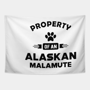 Alaskan Malamute - Property of an alaskan malamute Tapestry