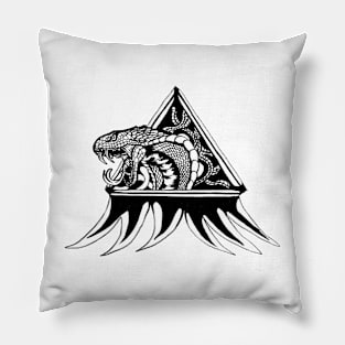 Cobra Triangle Pillow