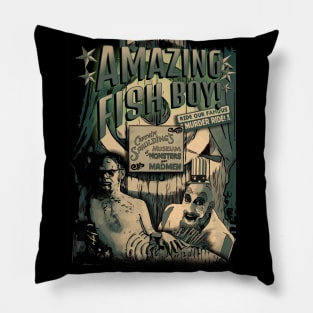 Amazing Fish Boy! Pillow