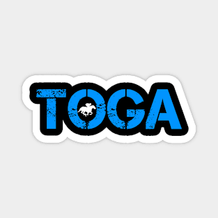 Toga Saratoga Springs Upstate New York Magnet