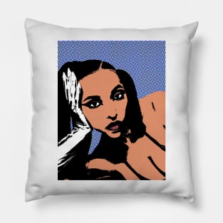 Tinashe style pop art Pillow