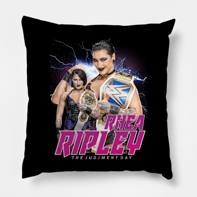 RHEA RIPLEY Pillow by dawnttee