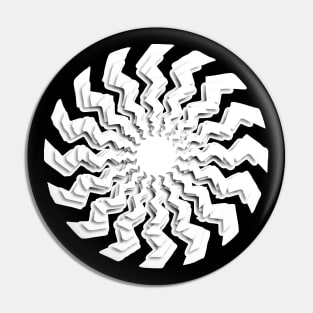 3D Optical Illusion Pin