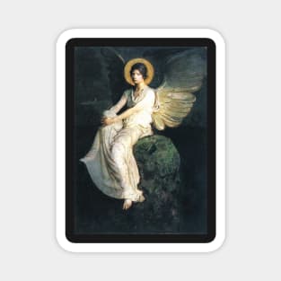 Angel Waiting Heaven Sent 108 Magnet