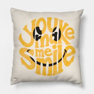 you make me smile Pillow