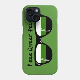 Neutrois Sunglasses - Queer People Phone Case