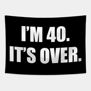 40th birthday Tapestry