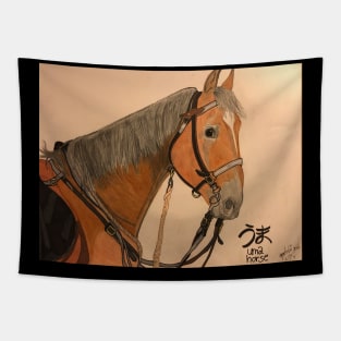 Chestnut Thoroughbred (Warmblood) Tapestry