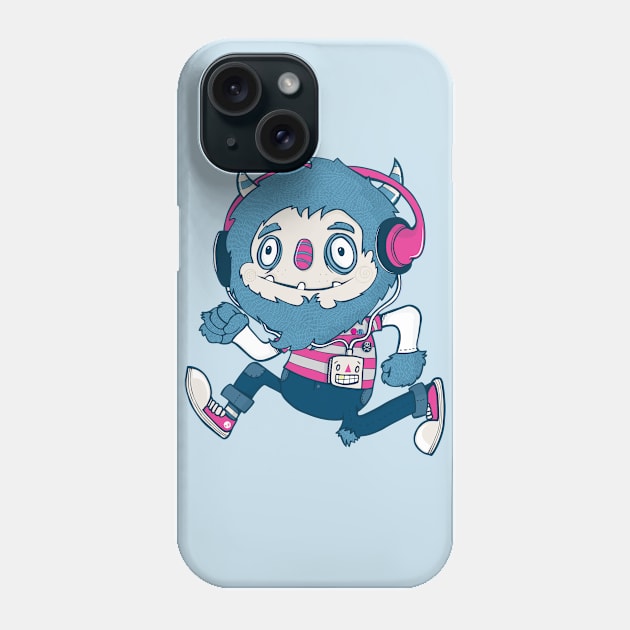 Funky Monster Beats Phone Case by wotto