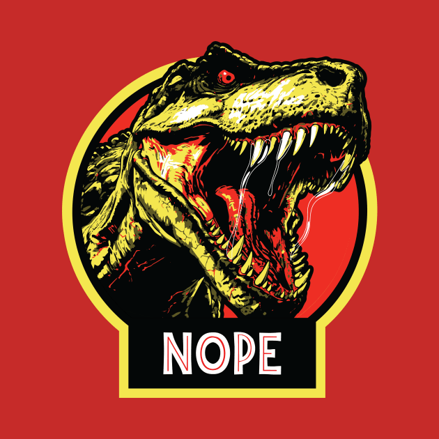 Jurassic Park-Nope by qggraphics