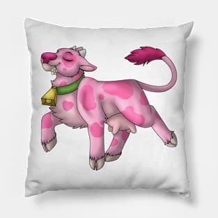 Happy Moo: Strawberry Milk Pillow