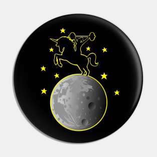 Unicorn Moon Pin