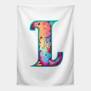 letter I cartoon art v2 Tapestry