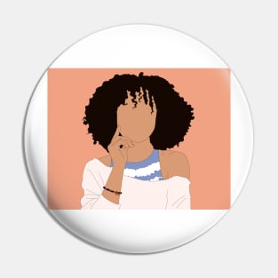 Yara Shahidi Fan Art Pin