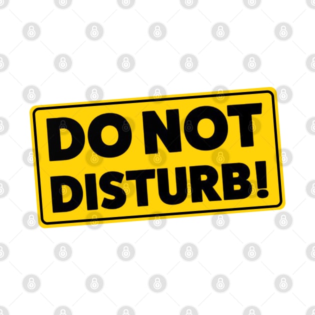 DO NOT DISTURB! by yinon-h