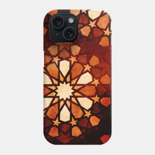 Watercolor stained glass Phone Case