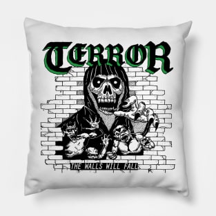 Terror The Walls Will Fall Pillow