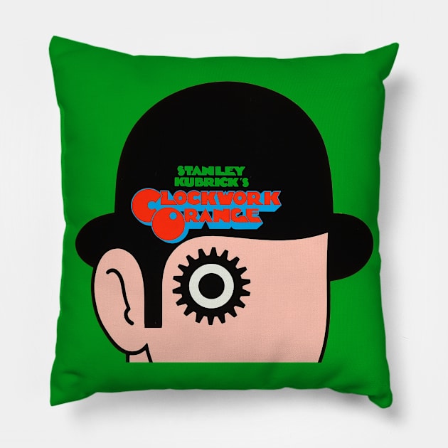 A Clockwork Orange Minimalist Pillow by An Era Gone