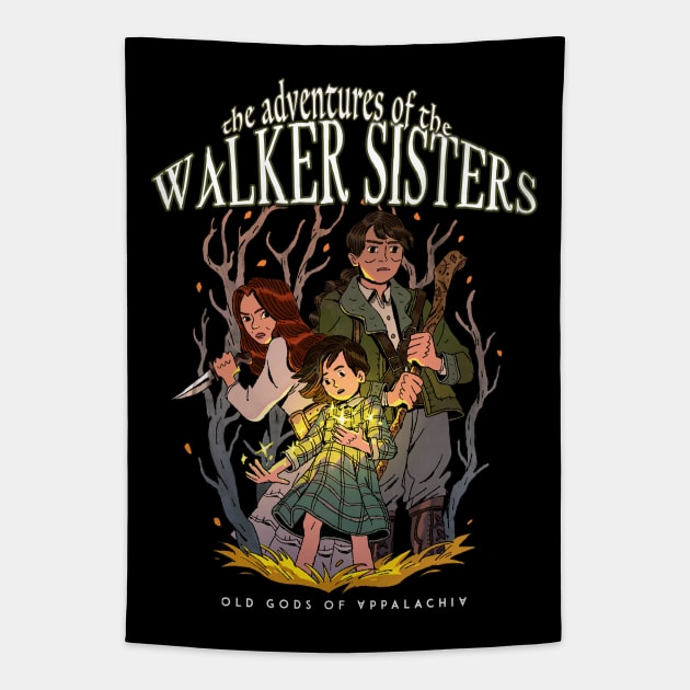 The Adventures of The Walker Sisters Tapestry by Old Gods of Appalachia