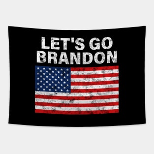 Let’s Go Brandon American Flag Freedom Conservative Us Tapestry