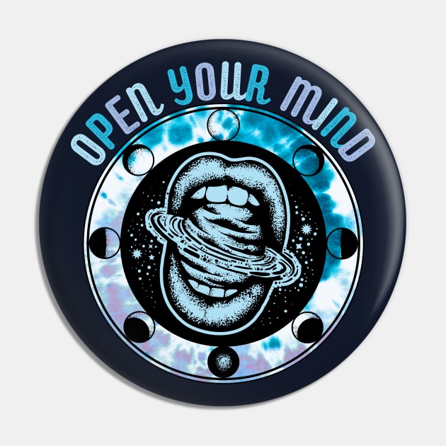 Open Your Mind Pin by Souls.Print