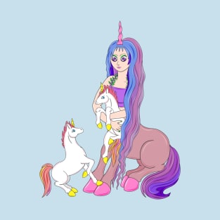 Centaur and Unicorns T-Shirt