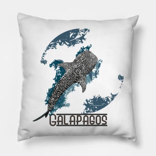 Galapagos Whale Shark Pillow