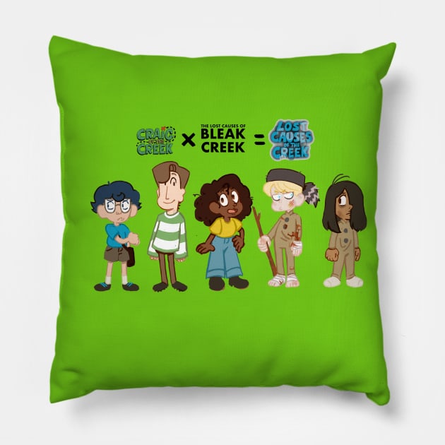 The Creek X Bleack Creek Pillow by kabaryangbaik