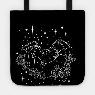 Flying Goth Bat Tote