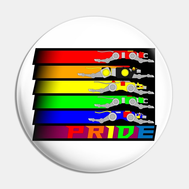 PRIDE LIONS Pin by Conquest Art