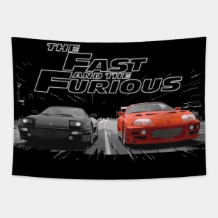 paul walker supra mk4 2JZ-GTE vs 355 SPIDER Tapestry