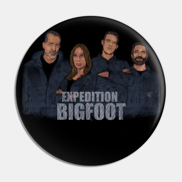 Expedition Bigfoot Pin by Jun Pagano