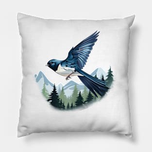 Swallow Bird Pillow