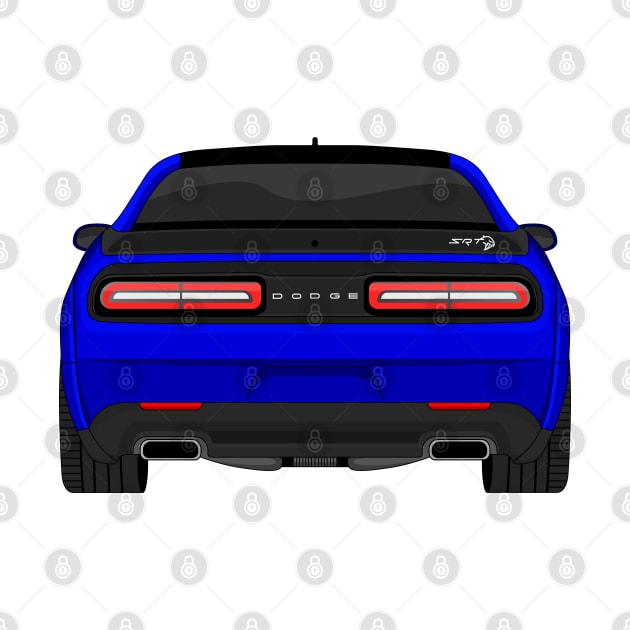 HELLCAT REAR DARK-BLUE by VENZ0LIC