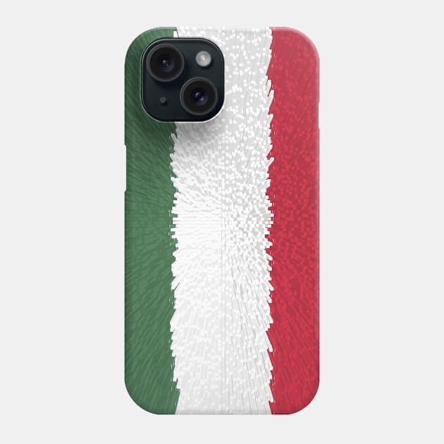 Extruded flag of Hungary Phone Case by DrPen