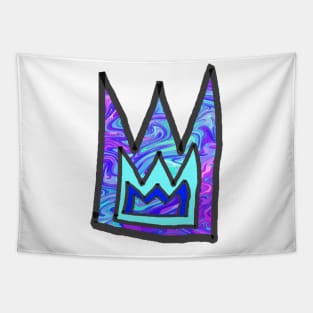 graffiti crown Tapestry