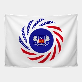 Mahorai American Multinational Patriot Flag Series Tapestry