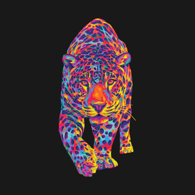 Disover The Rainbow Jaguar - Jaguar - T-Shirt