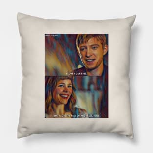 Love Your Eyes | About Time (2013) Movie Digital Fan Art Pillow