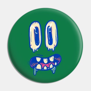 Surprised Face Pin