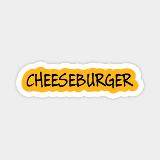 Cheeseburger Magnet