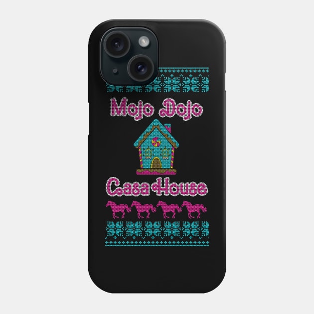 Mojo Dojo Casa House Christmas Phone Case by geekingoutfitters