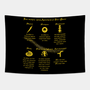 Time travel with artifacts of time Guide Tapestry