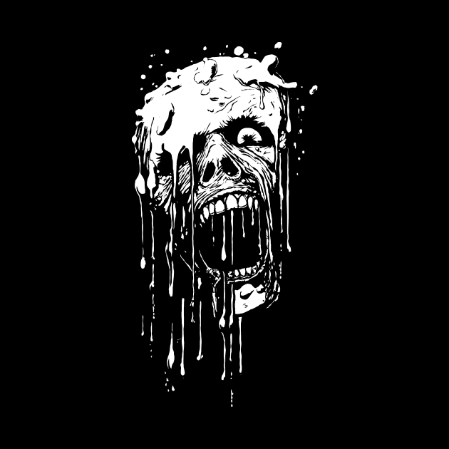 Melting Zombie by JDTee