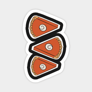 Pumpkin Pie Slices Magnet